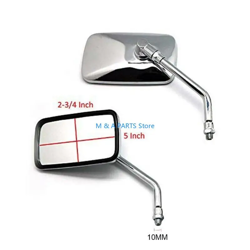 U1JF Motorbike Modified Square Rearview Mirror for Shadow VT VT1100 VT750 VT600
U1JF Motorbike Modified Square Rearview Mirror for Shadow VT VT1100 VT750 VT600