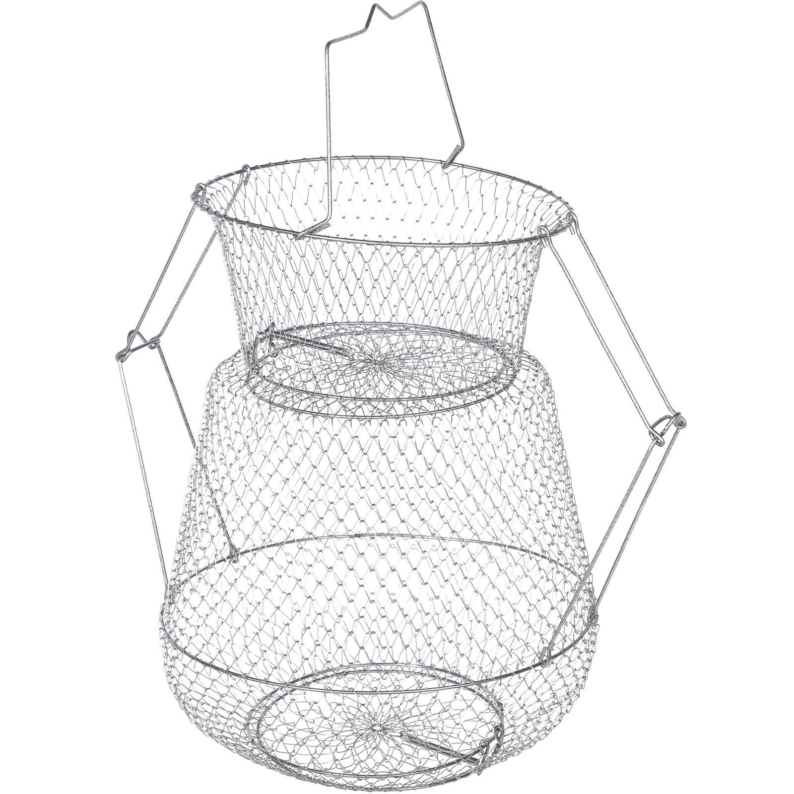 Folding Wire Fish Guard 304 Stainless Steel Crab Net Large Capacity Fishnets Fishing Equipment Storage Bag Mesh Portable
Folding Wire Fish Guard 304 Stainless Steel Crab Net Large Capacity Fishnets Fishing Equipment Storage Bag Mesh Portable