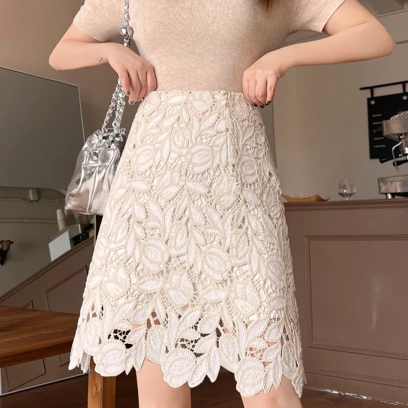 Tulip Skirt Mid Skirt 2026 New Heavy Industry Relief High Waist Hollow A Word Hip Skirt
Tulip Skirt Mid Skirt 2026 New Heavy Industry Relief High Waist Hollow A Word Hip Skirt