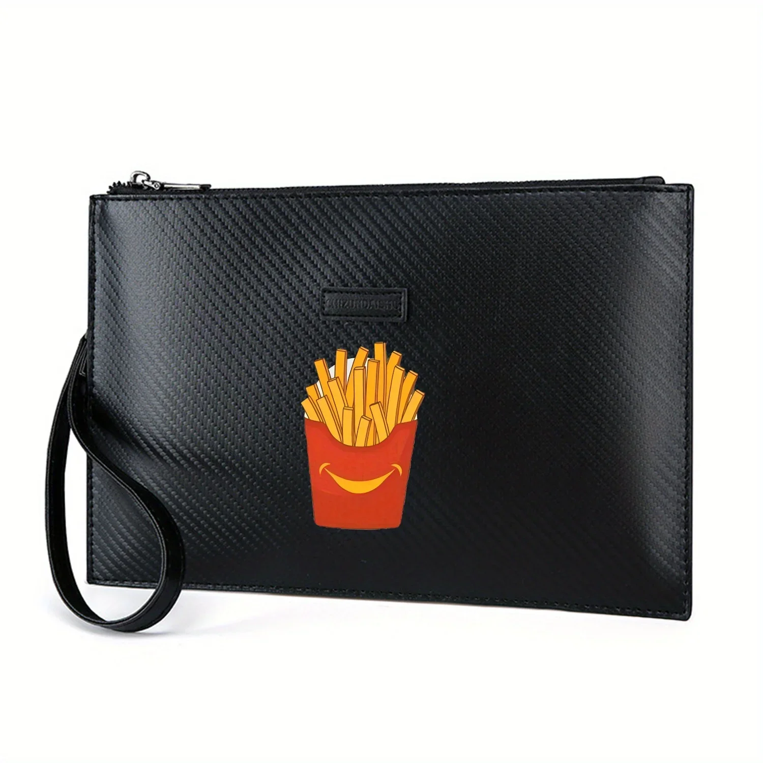 Коробка Happy Fries, желтая еда, элегантная мужская сумка из искусственной кожи с принтом, модная и практичная для повседневной носки
Коробка Happy Fries, желтая еда, элегантная мужская сумка из искусственной кожи с принтом, модная и практичная для повседневной носки