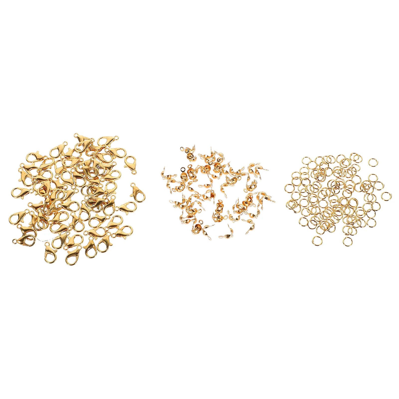 100 set Golden Clasp Set For Jewelry Making Diy Necklace Buckles Jump Rings Lobster Clasps Handmade Jewelry Materials Craft Kit
100 set Golden Clasp Set For Jewelry Making Diy Necklace Buckles Jump Rings Lobster Clasps Handmade Jewelry Materials Craft Kit