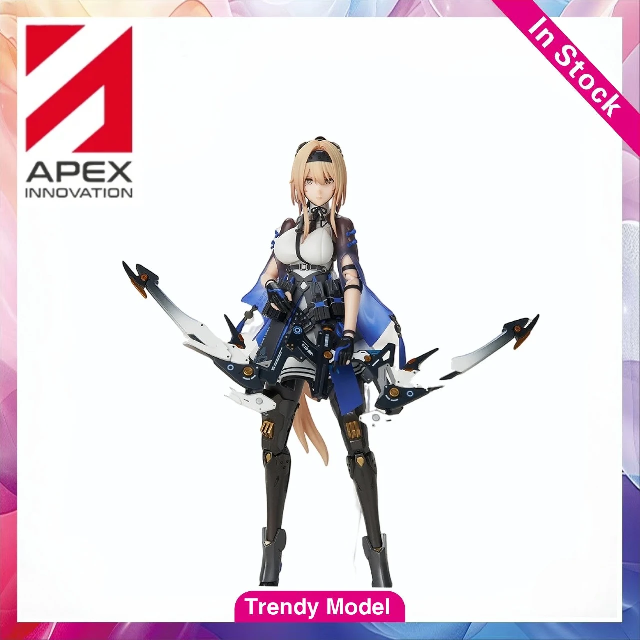【TM】In Stock APEX-TOYS ARCTECH Battle Double Pamish Bianca Truth 1/8 Action Figures Models Toys Gifts Collection
【TM】In Stock APEX-TOYS ARCTECH Battle Double Pamish Bianca Truth 1/8 Action Figures Models Toys Gifts Collection