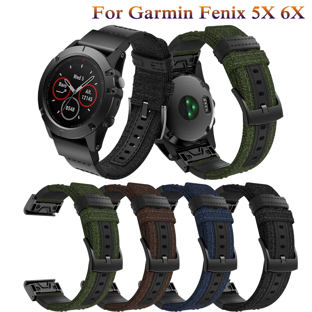 26mm Quick release band For Garmin Fenix 5X 5XPLUS fashion watch wristbands For Garmin Fenix 3 bracelets replacement accessories
26mm Quick release band For Garmin Fenix 5X 5XPLUS fashion watch wristbands For Garmin Fenix 3 bracelets replacement accessories