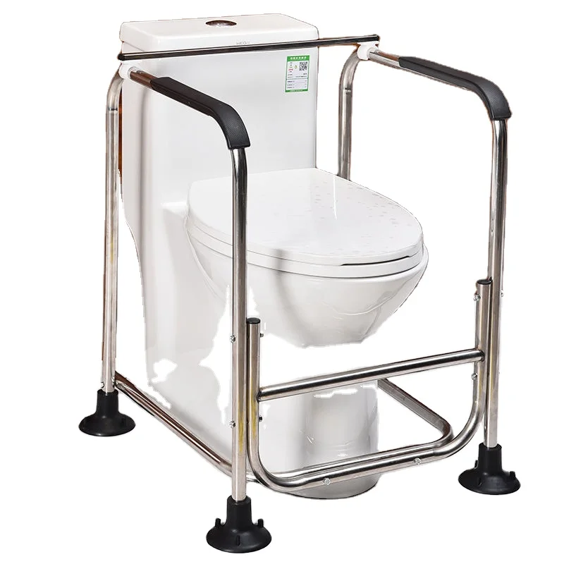 Height Adjustable Bathroom Safety Assist Frame Handrail Handicap Toilet Safety Grab bar
Height Adjustable Bathroom Safety Assist Frame Handrail Handicap Toilet Safety Grab bar