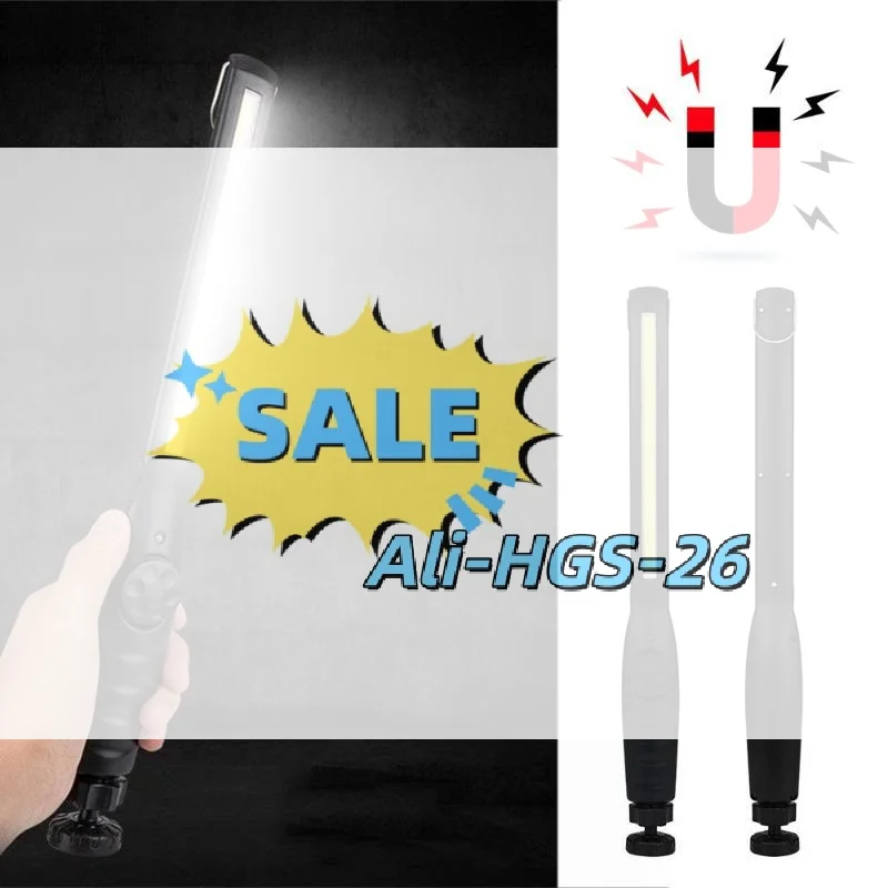 Магнитный инспекционный фонарь с функцией «свободные руки», портативный светодиодный COB-светильник для труднодоступных мест, идеально подходит для ремонта автомобилей, домашних чрезвычайных ситуаций или проектов «сделай сам»
Магнитный инспекционный фонарь с функцией «свободные руки», портативный светодиодный COB-светильник для труднодоступных мест, идеально подходит для ремонта автомобилей, домашних чрезвычайных ситуаций или проектов «сделай сам»