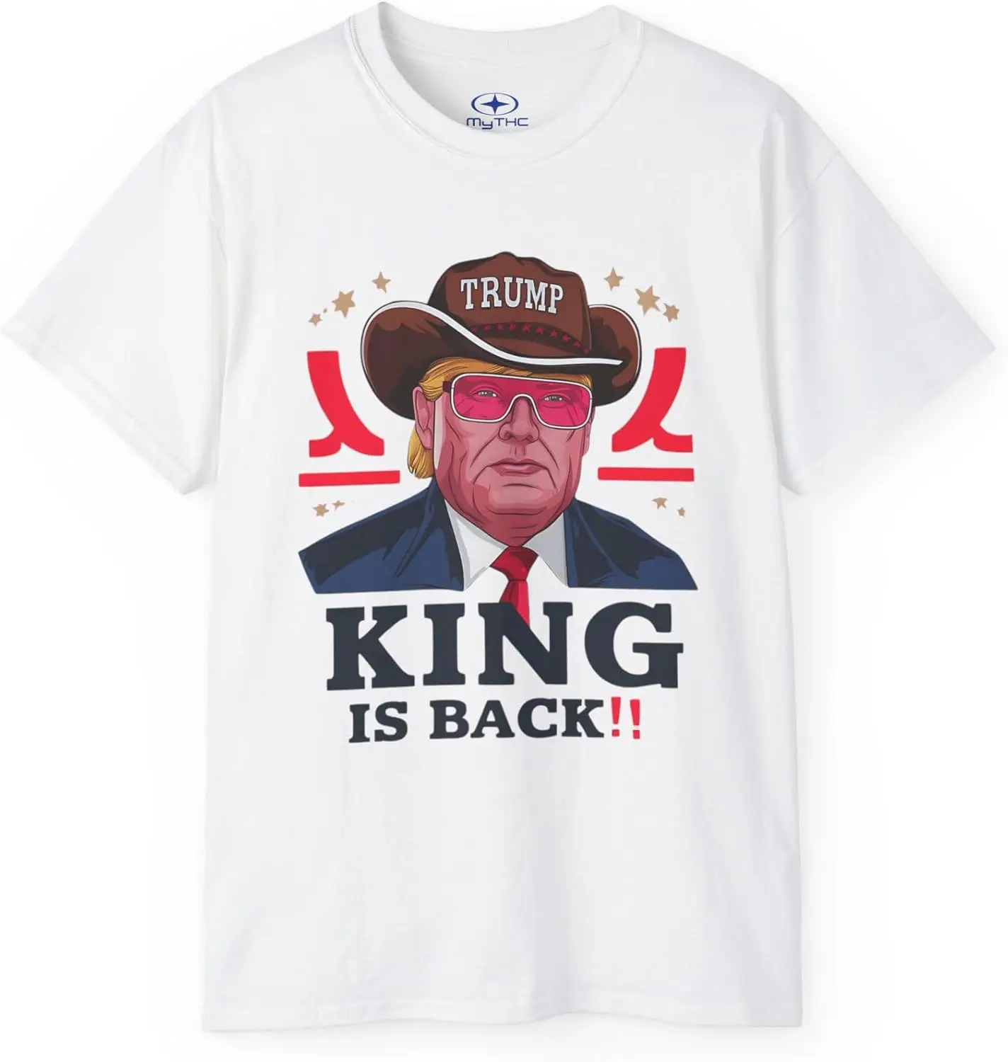 Футболки с коротким рукавом King Is Back унисекс, забавные политические футболки Трампа 2024 Multi
Футболки с коротким рукавом King Is Back унисекс, забавные политические футболки Трампа 2024 Multi