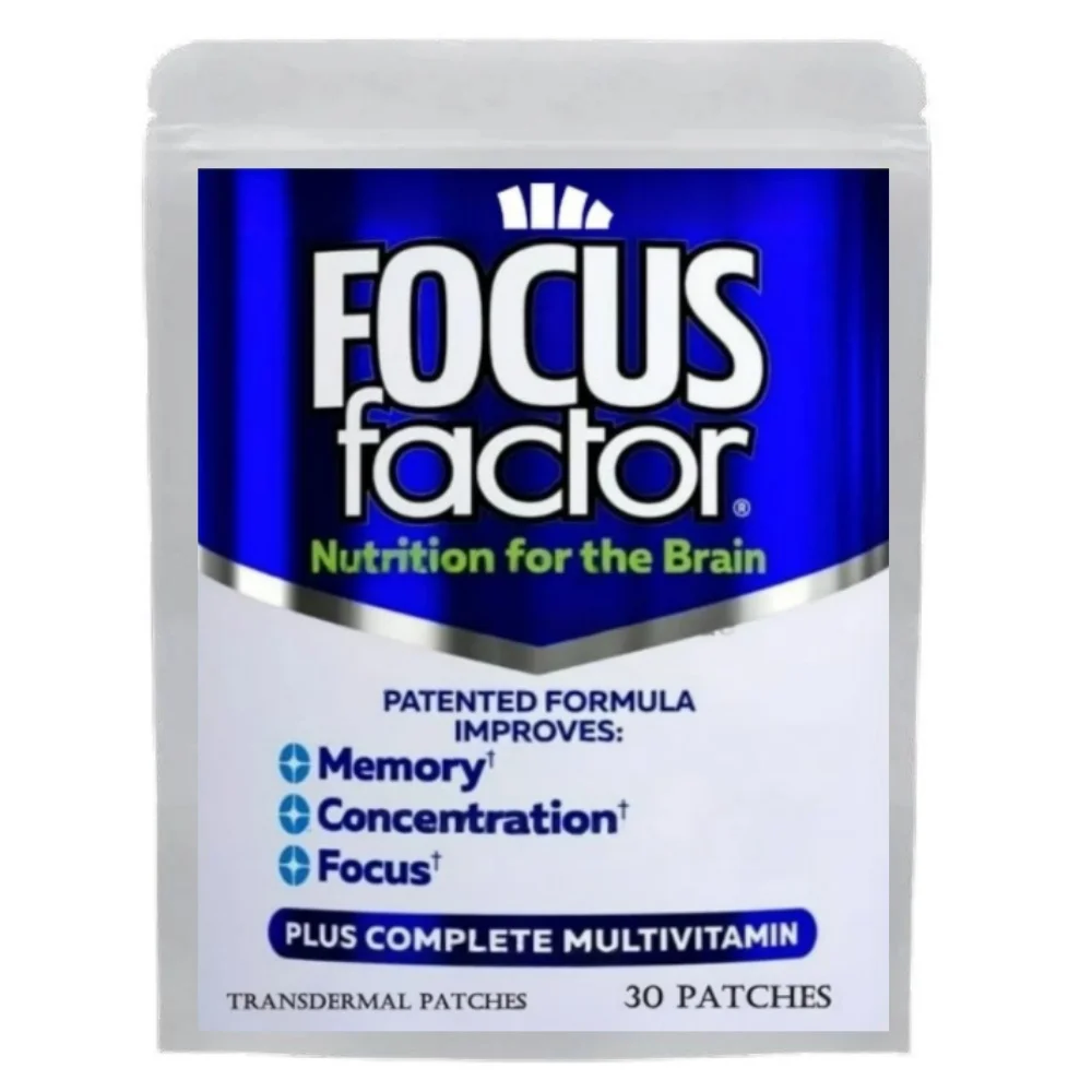 30-пластыри Focus Nootropic Transdermal для мозга для памяти, концентрации и фокусировки
30-пластыри Focus Nootropic Transdermal для мозга для памяти, концентрации и фокусировки