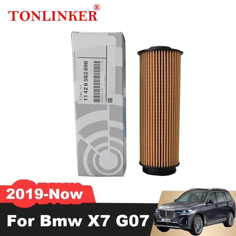 Масляный фильтр TONLINKER 11428583898 для Bmw X7 G07 xDrive 30d 40d M50d 40i 3.0L 2019 2020 2021 2022 B57D30 B58B30, автомобильные аксессуары
Масляный фильтр TONLINKER 11428583898 для Bmw X7 G07 xDrive 30d 40d M50d 40i 3.0L 2019 2020 2021 2022 B57D30 B58B30, автомобильные аксессуары