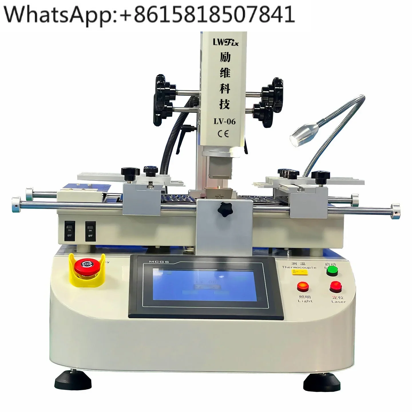 BGA repair table, three temperature zone touch screen repair table, chip repair equipment