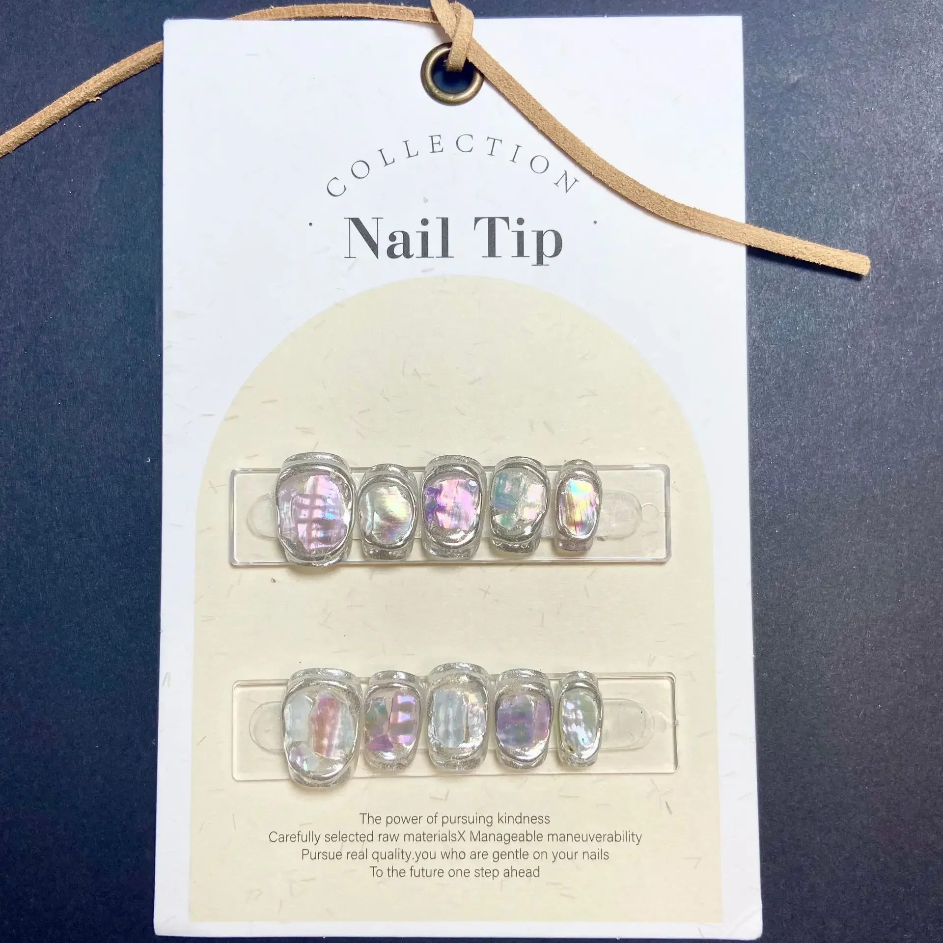 10 шт., накладные ногти «Синяя Аврора»
10 шт., накладные ногти «Синяя Аврора»