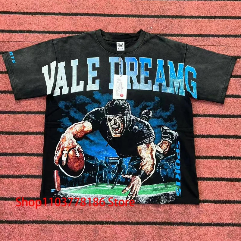 One Day Shipped Out VALLEY T-shirt Men Women Street Trendy Rugby Player Print Vale Short-sleeved Tops Tees
One Day Shipped Out VALLEY T-shirt Men Women Street Trendy Rugby Player Print Vale Short-sleeved Tops Tees