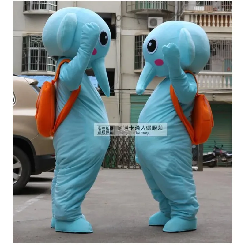 New Blue Elephant Mascot Costume Cartoon Suit Mascot Cartoon Character Costume Christmas Party Suit Fancy Dress
New Blue Elephant Mascot Costume Cartoon Suit Mascot Cartoon Character Costume Christmas Party Suit Fancy Dress