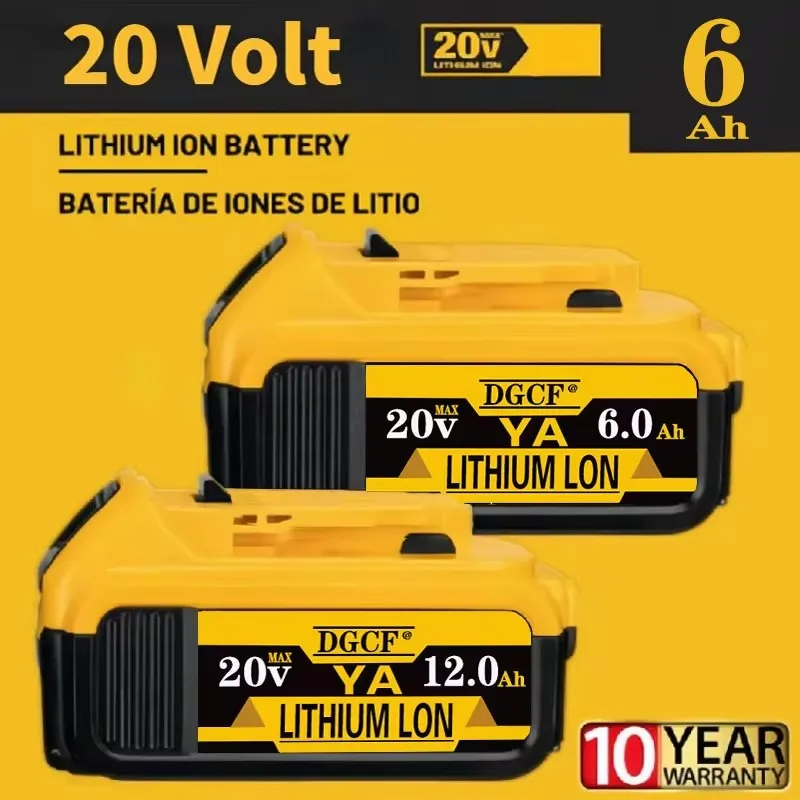 DCB200 20V Battery Compatible with dewalt power Tools 18V 12Ah rechargeable electric tool Lithium batteries 20V 18Volt 18v 20V 6
DCB200 20V Battery Compatible with dewalt power Tools 18V 12Ah rechargeable electric tool Lithium batteries 20V 18Volt 18v 20V 6
