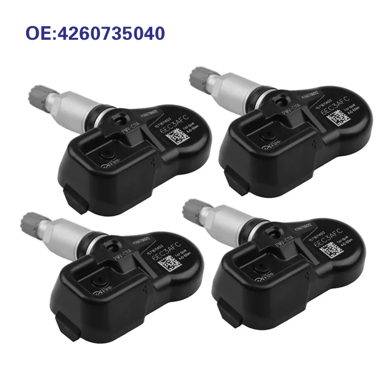 4 шт. датчиков давления в шинах TPMS 4260735040 PMV-C11A для Toyota 4Runner, Scion tC, Lexus CT200h, ES350, GS450h, LX470
4 шт. датчиков давления в шинах TPMS 4260735040 PMV-C11A для Toyota 4Runner, Scion tC, Lexus CT200h, ES350, GS450h, LX470