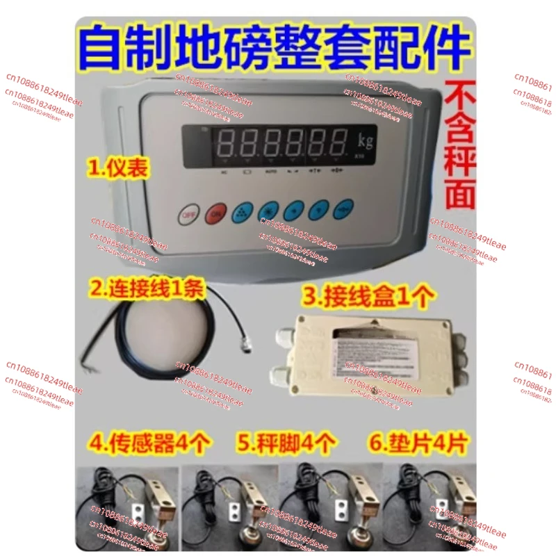 Self-made Small Floor Scale Full Set Accessories Instrument Guangzhou Sensor 2t 3t 5t Electronic Scale Keli Floor Scale
Self-made Small Floor Scale Full Set Accessories Instrument Guangzhou Sensor 2t 3t 5t Electronic Scale Keli Floor Scale