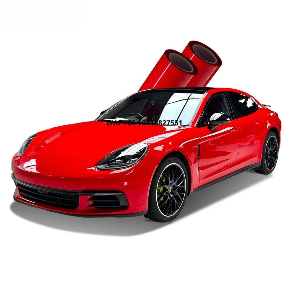 Luxury Red Body Paint Protection Film Color-Changing Car Luxury Red Protection Film
Luxury Red Body Paint Protection Film Color-Changing Car Luxury Red Protection Film