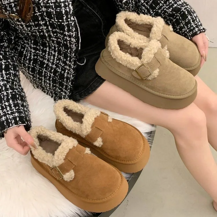 Женские винтажные модные удобные женские полусапожки, новинка 2023 года, зимняя теплая хлопковая обувь, нескользящие зимние ботинки с низким берцем на резиновой подошве
Женские винтажные модные удобные женские полусапожки, новинка 2023 года, зимняя теплая хлопковая обувь, нескользящие зимние ботинки с низким берцем на резиновой подошве