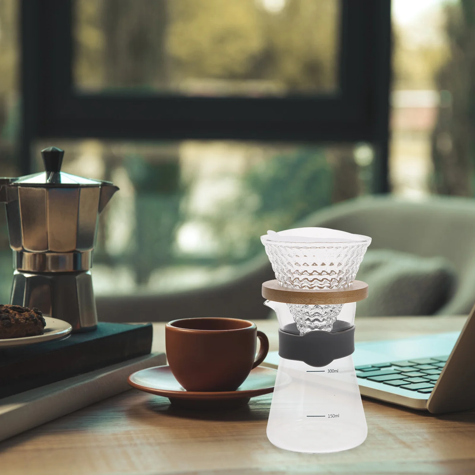 100 Pcs Coffee Filter Paper Set Filters Holder Cone Shaped Fruit Disposable Cones Pour
100 Pcs Coffee Filter Paper Set Filters Holder Cone Shaped Fruit Disposable Cones Pour