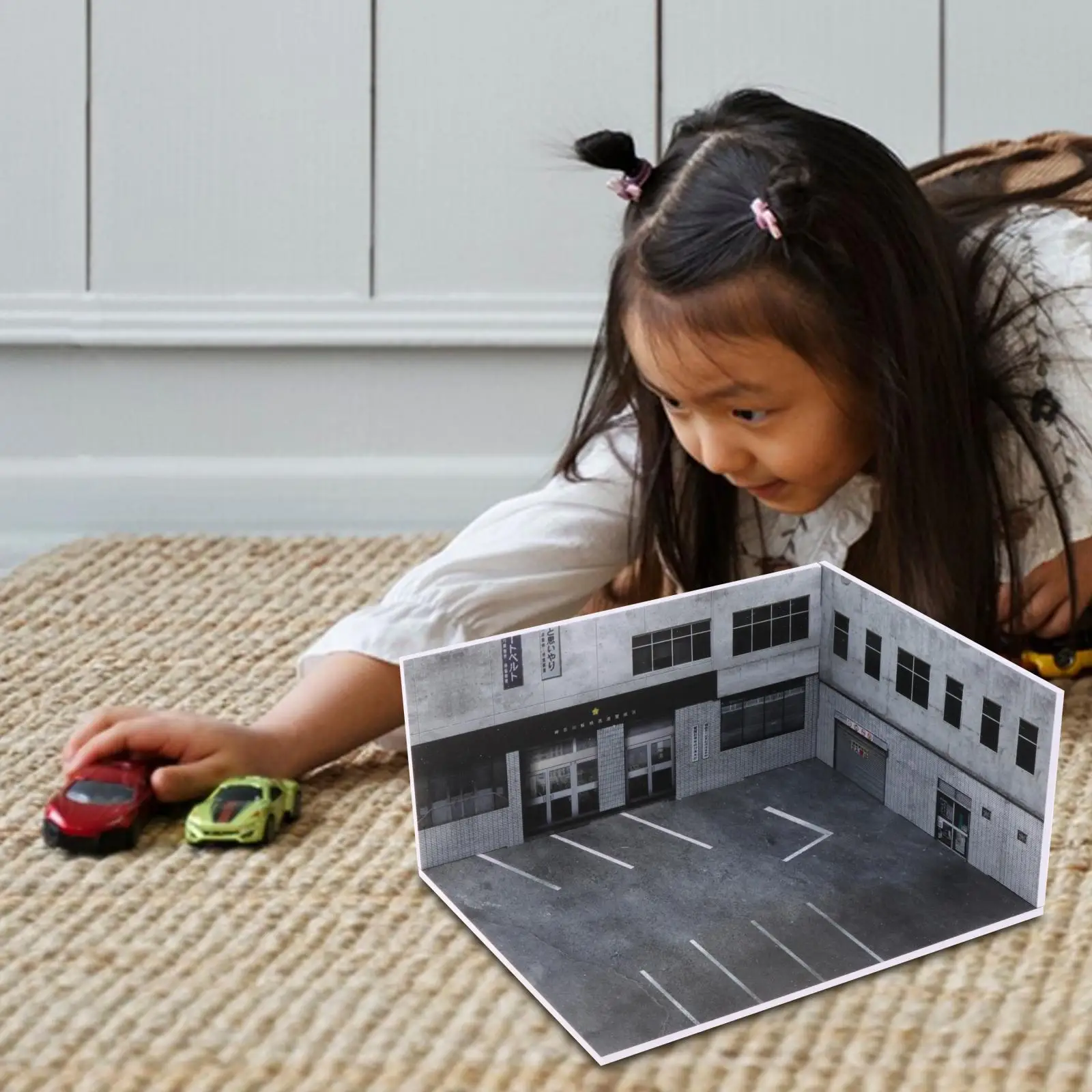 1/64 Diecast Model Car Display Case Parking Space Scene for Toy Cars Backdrop Desktop Decor for Collectors Simulation Diorama
1/64 Diecast Model Car Display Case Parking Space Scene for Toy Cars Backdrop Desktop Decor for Collectors Simulation Diorama
