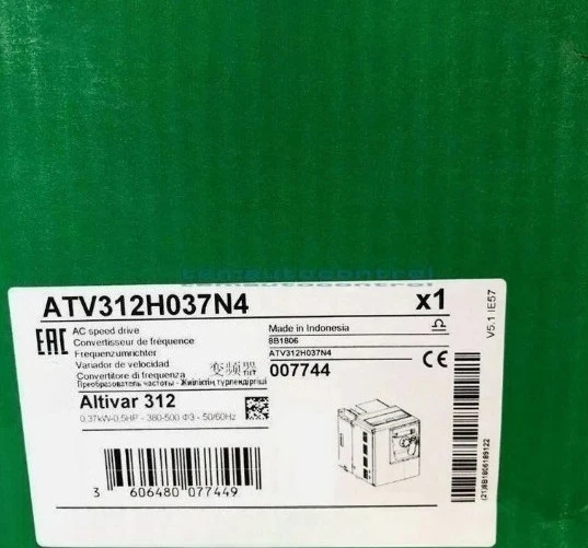 Brand new original 1PCS ATV312H037N4 ATV312H075N4 ATV312HU15N4 ATV312HU22N4 ATV312HU40N4 ATV312HD15N4 Fast Delivery
Brand new original 1PCS ATV312H037N4 ATV312H075N4 ATV312HU15N4 ATV312HU22N4 ATV312HU40N4 ATV312HD15N4 Fast Delivery