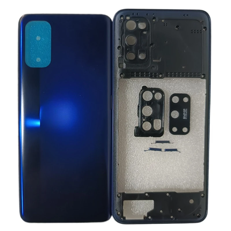 Для Oppo Realme 7 Pro, полный корпус, средняя крышка + задняя крышка аккумулятора, задняя крышка + объектив камеры
Для Oppo Realme 7 Pro, полный корпус, средняя крышка + задняя крышка аккумулятора, задняя крышка + объектив камеры