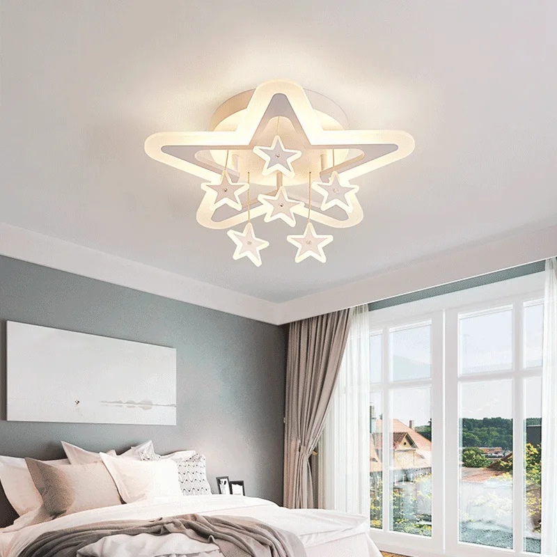 Modern Household LED Ceiling Lights Fixtures Children's Room Star Ceiling Lamps Creative Bedroom Study Lamp Simple Home Lighting
Modern Household LED Ceiling Lights Fixtures Children's Room Star Ceiling Lamps Creative Bedroom Study Lamp Simple Home Lighting