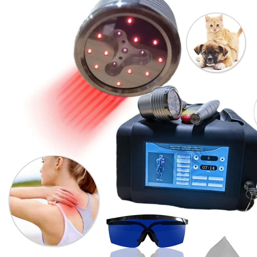 Professional Low Level Laser Therapy Device 650nmx11+808nmx5 Dual Wavelength for Human Shoulder/Back Pain & Pet Arthritis Relief
Professional Low Level Laser Therapy Device 650nmx11+808nmx5 Dual Wavelength for Human Shoulder/Back Pain & Pet Arthritis Relief