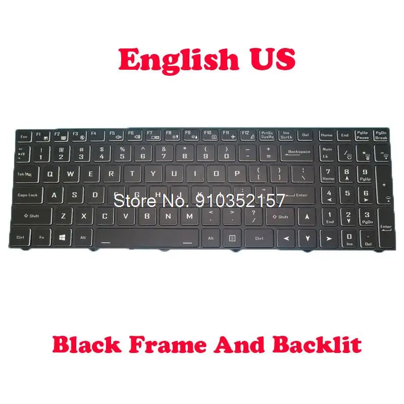 Laptop Backlit Keyboard For CLEVO NP60HP NP60PNH NP60PNJ NP60PNK NP60PNP English US
Laptop Backlit Keyboard For CLEVO NP60HP NP60PNH NP60PNJ NP60PNK NP60PNP English US