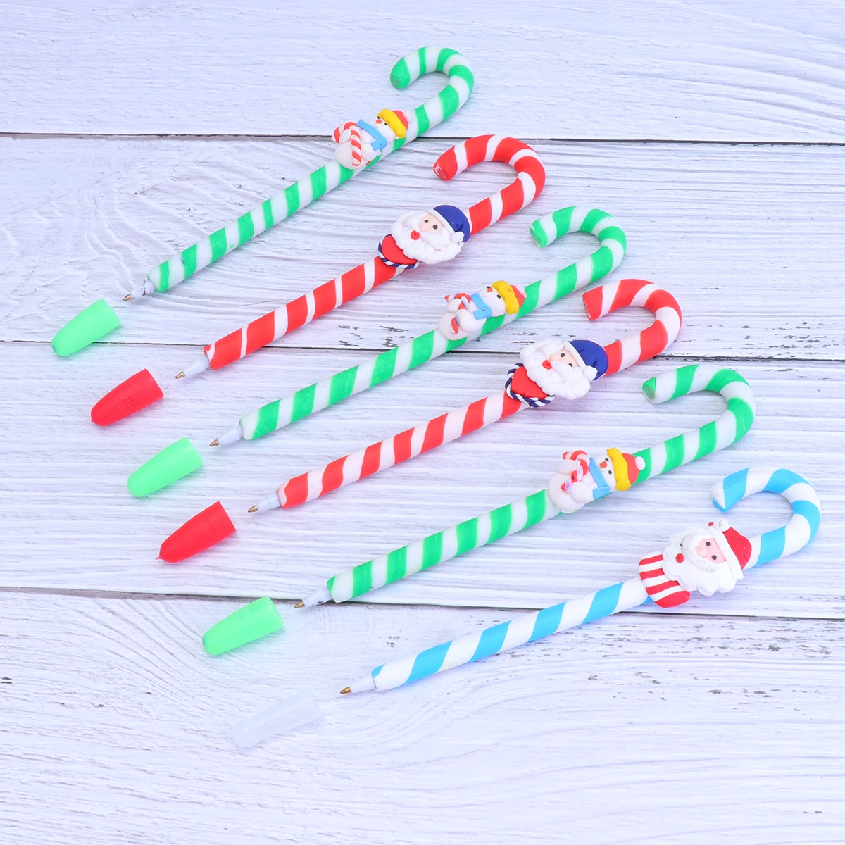 6 Pcs Christmas Presents Crutch Pen Writing Polymer Clay Gel Prize Stationery Student
6 Pcs Christmas Presents Crutch Pen Writing Polymer Clay Gel Prize Stationery Student