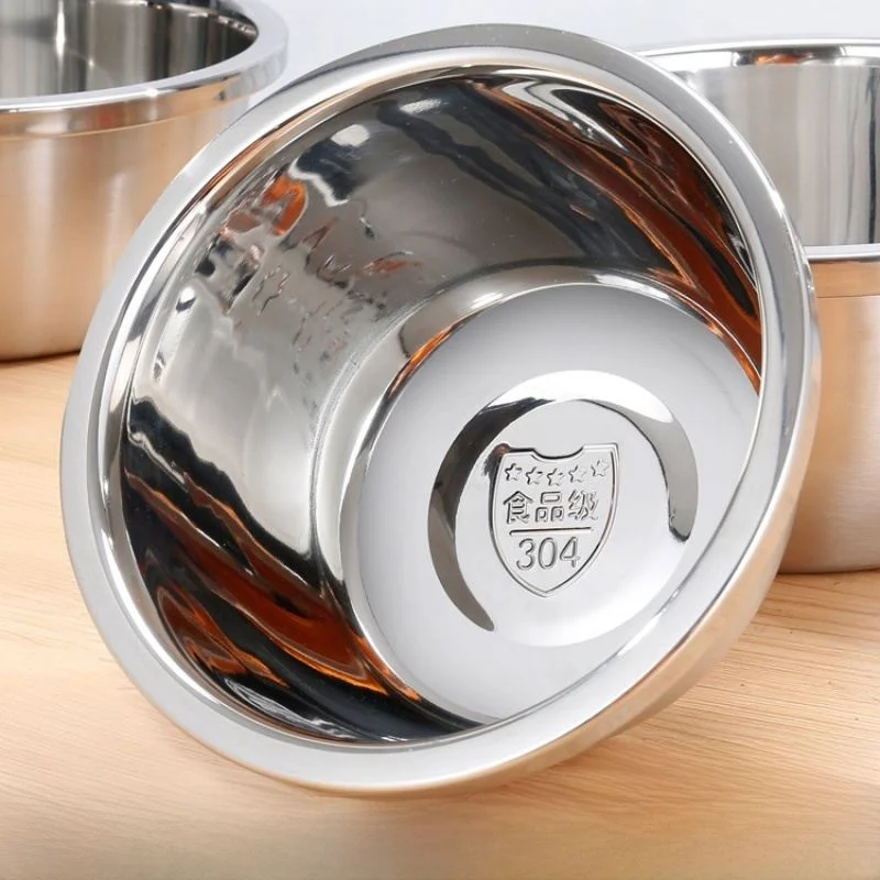 Thickened 304 Stainless Steel round Dish Deepened Soup Basin Dining Plate Fruit Serving Dish Iron Plate Home Use Dishware
Thickened 304 Stainless Steel round Dish Deepened Soup Basin Dining Plate Fruit Serving Dish Iron Plate Home Use Dishware