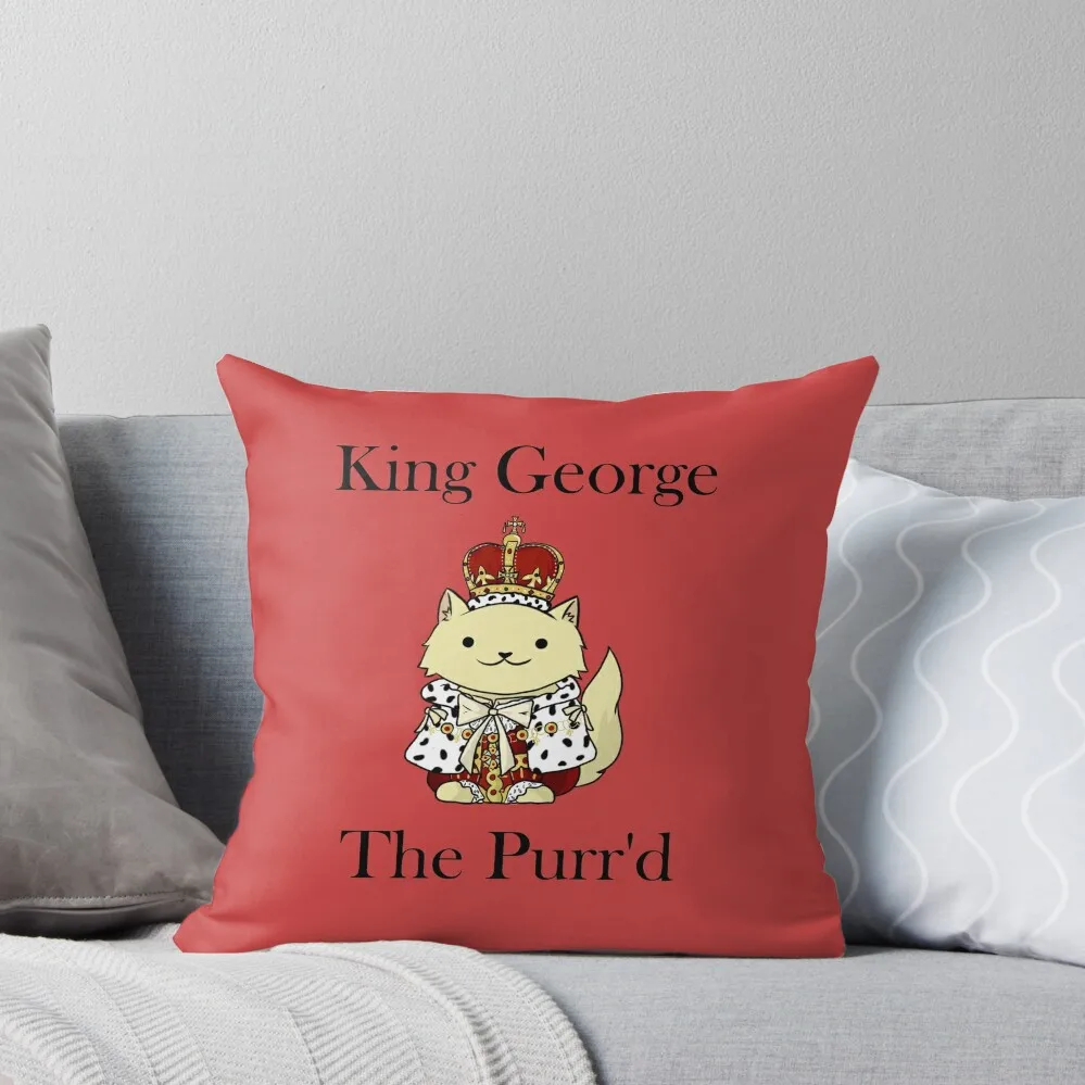 King George the Purr 'd наволочка для кровати, наволочки, подушки, эстетика, искусственная мраморная наволочка
King George the Purr 'd наволочка для кровати, наволочки, подушки, эстетика, искусственная мраморная наволочка