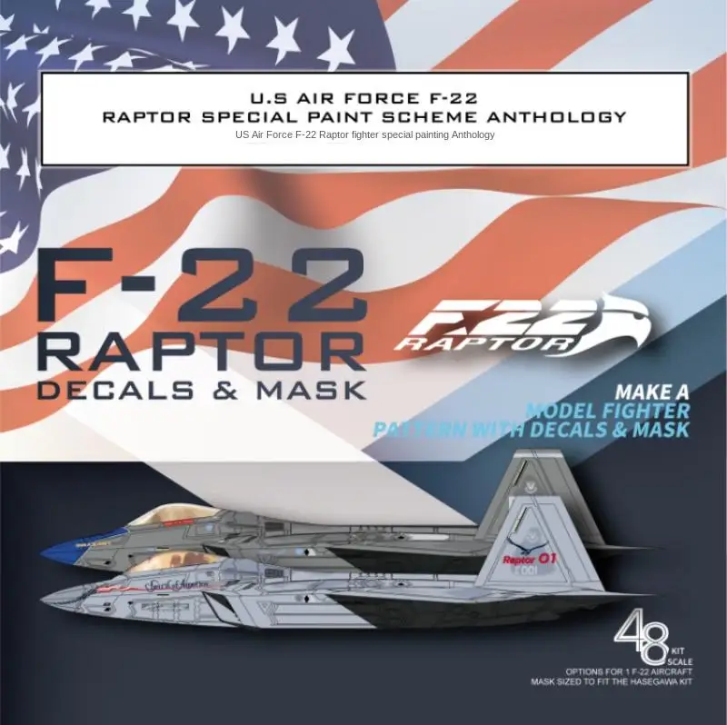Galaxy D48058 1/48F-22 RAPTOR специальная схема краски камуфляж высечка Гибкая маска и декор для точной картины AIRFRAME
Galaxy D48058 1/48F-22 RAPTOR специальная схема краски камуфляж высечка Гибкая маска и декор для точной картины AIRFRAME