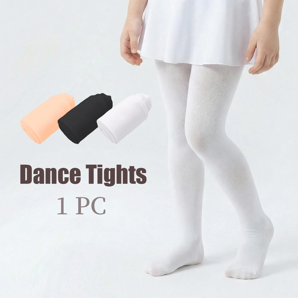 1 Pc Children's Stretchy Dance Tights - No-Heel Design for Enhanced Movement
1 Pc Children's Stretchy Dance Tights - No-Heel Design for Enhanced Movement