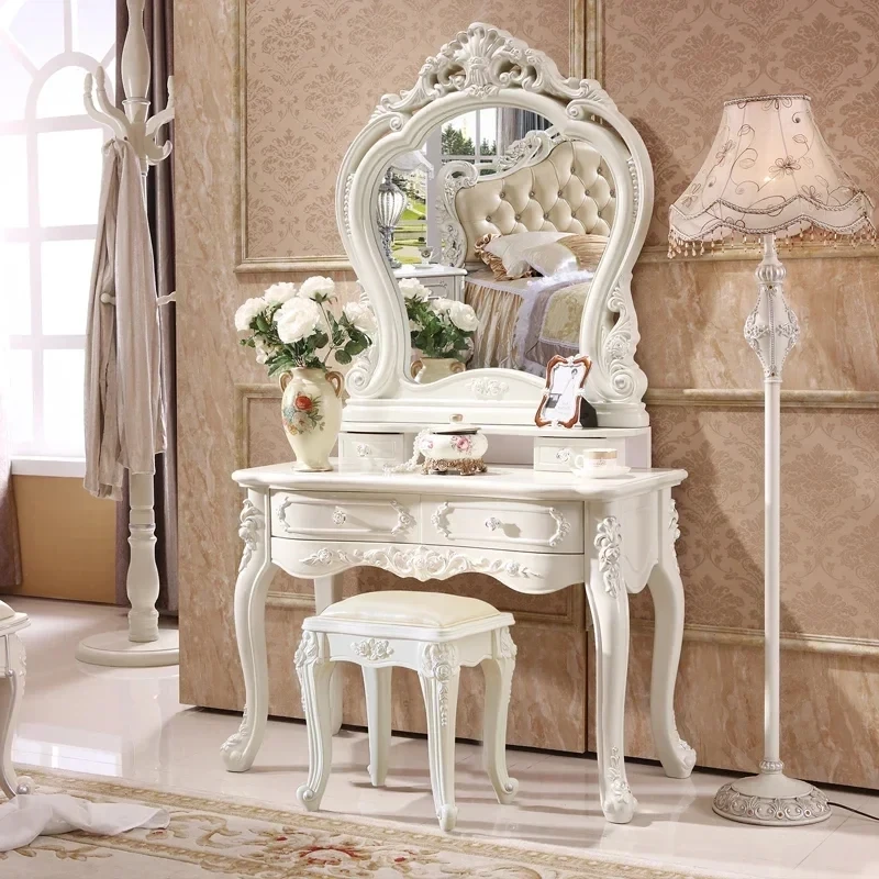 Women Chair Organizer Dresser Cabinet Drawers Handles Luxury Bedroom Makeup Table Storage Wood Modern Toaletka Bedroom Furniture
Women Chair Organizer Dresser Cabinet Drawers Handles Luxury Bedroom Makeup Table Storage Wood Modern Toaletka Bedroom Furniture
