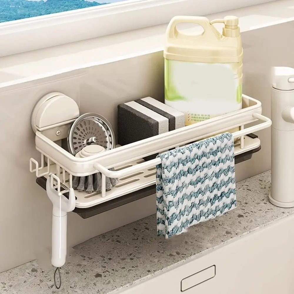 Space Aluminum Suction Cup Dish Sponge Holder Punch Free Waterproof Shampoo Bottle Shower Rack with Water Tray Wall-Mounted
Space Aluminum Suction Cup Dish Sponge Holder Punch Free Waterproof Shampoo Bottle Shower Rack with Water Tray Wall-Mounted