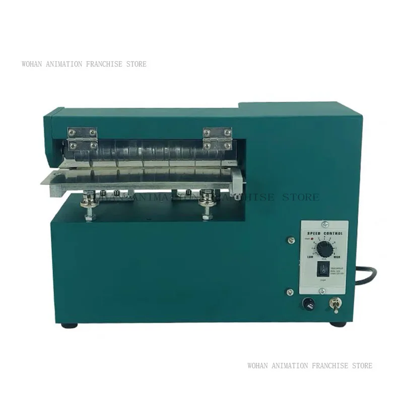 Small leather single head pedal electric cutting straight strip machine for making shoes, bags and paper products
Small leather single head pedal electric cutting straight strip machine for making shoes, bags and paper products
