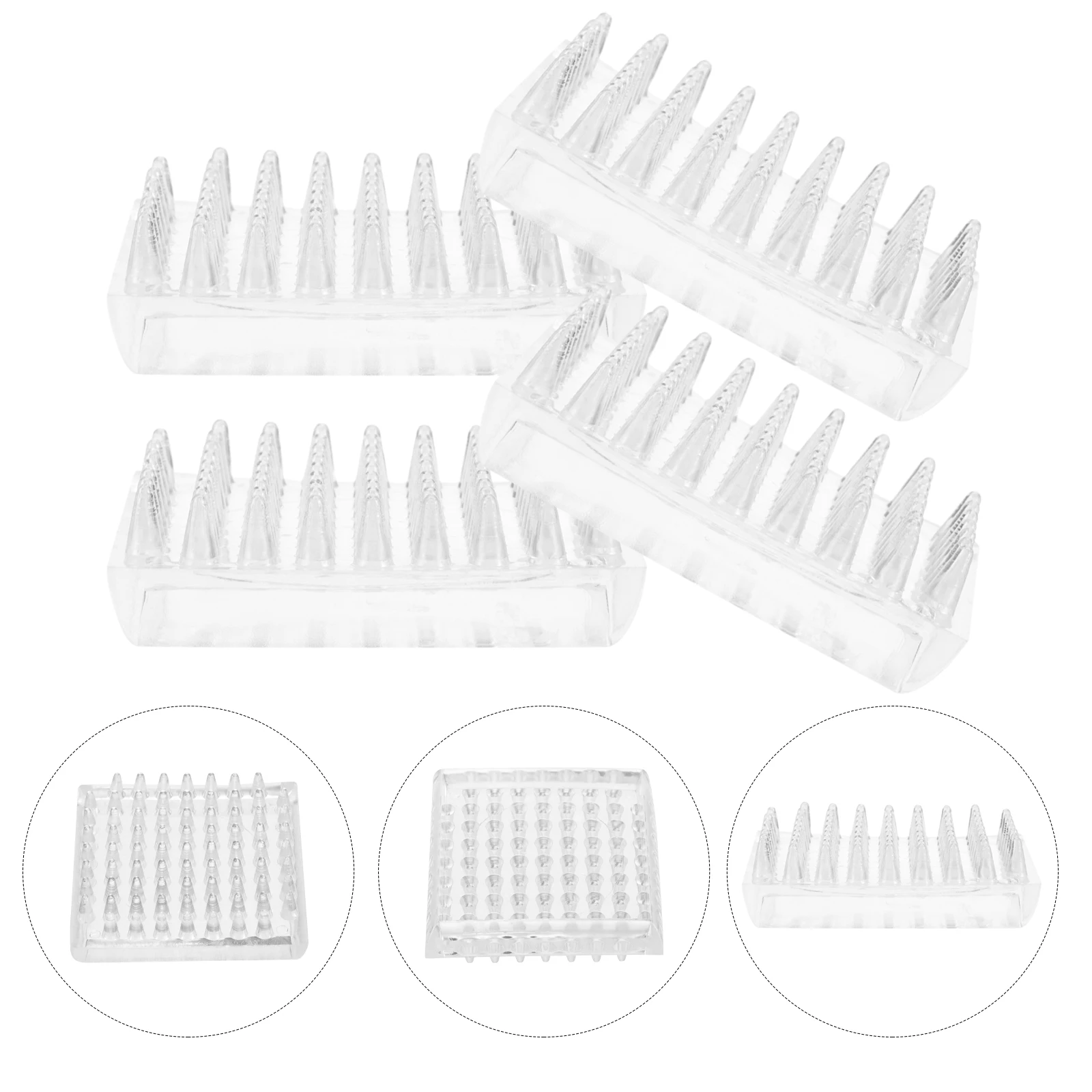 4 Pcs Anti-mobile Foot Pad Furniture Grippers Sofa Legs Stoppers Prevent Sliding Plastic Floor Pads for Office
4 Pcs Anti-mobile Foot Pad Furniture Grippers Sofa Legs Stoppers Prevent Sliding Plastic Floor Pads for Office