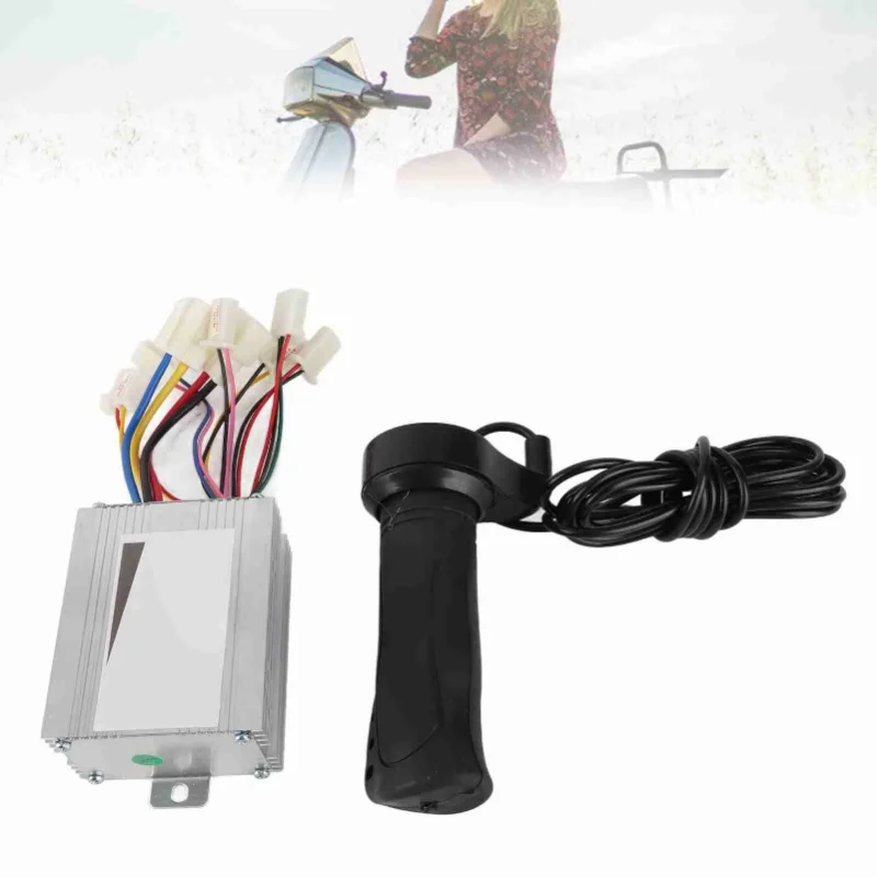 12V 500W Speed Controller Throttle Grip Set Accessory For Electric Bike Scooter E-Bike
12V 500W Speed Controller Throttle Grip Set Accessory For Electric Bike Scooter E-Bike