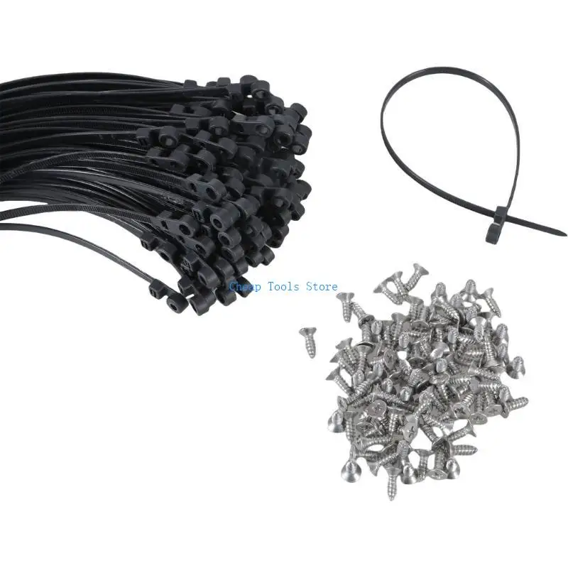 G88B 12 inches Black Cable Ties 100pcs High Strength Nylon for Home & Industrial Use
G88B 12 inches Black Cable Ties 100pcs High Strength Nylon for Home & Industrial Use