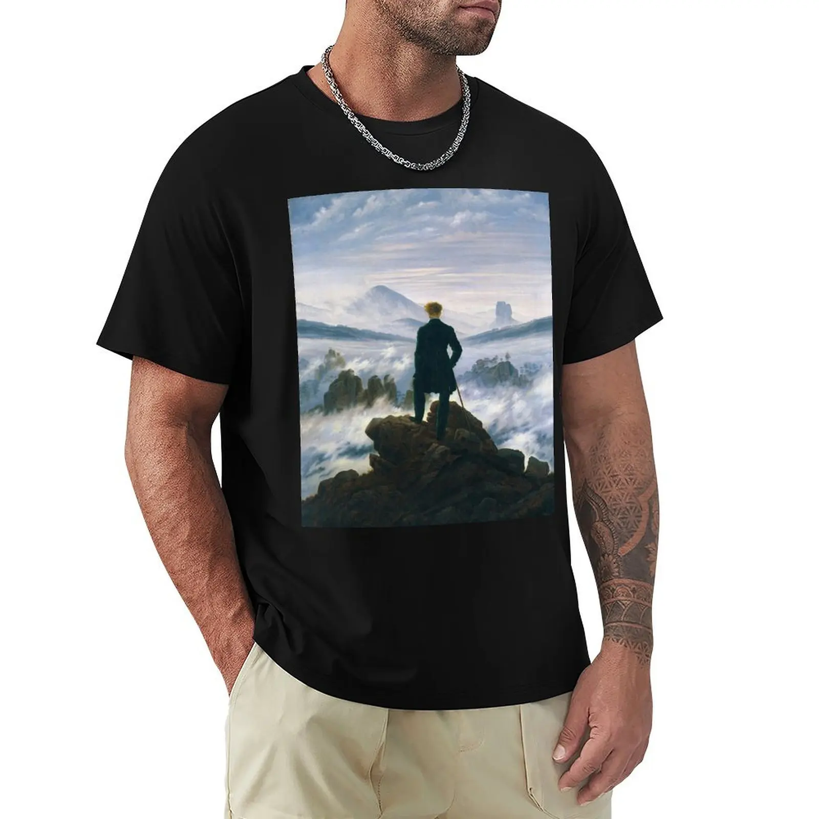 Wanderer above the Sea of Fog, Caspar David (HD+) T-Shirt quick-drying anime clothes mens fashion
Wanderer above the Sea of Fog, Caspar David (HD+) T-Shirt quick-drying anime clothes mens fashion