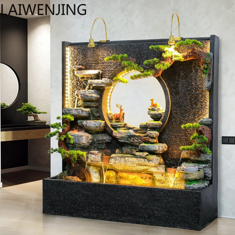 SGF Water Curtain Wall Flowing Water Screen Ornament Wealth-Attracting Floor Ornament Background Decoration
SGF Water Curtain Wall Flowing Water Screen Ornament Wealth-Attracting Floor Ornament Background Decoration