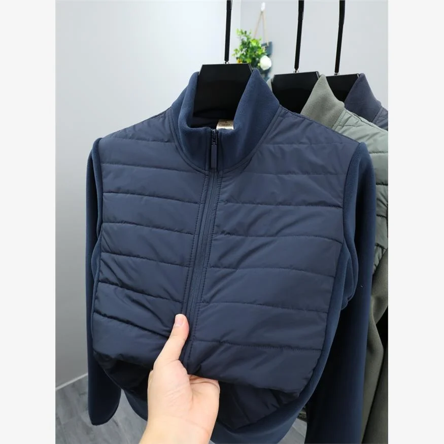 Новая мужская утепленная хлопковая куртка 2025 года: повседневная, с воротником-стойкой, модный бренд, комбинированная, из орлонового полиэфирного волокна
Новая мужская утепленная хлопковая куртка 2025 года: повседневная, с воротником-стойкой, модный бренд, комбинированная, из орлонового полиэфирного волокна