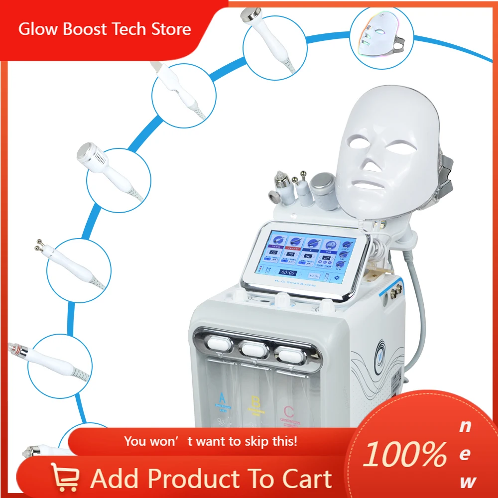 NYSkintierest 7In1 Multifunctional Water Coagulation Oxygen Micro Grinder H2o2 Facial Skincare and Cleansing Machine Fast Delive
NYSkintierest 7In1 Multifunctional Water Coagulation Oxygen Micro Grinder H2o2 Facial Skincare and Cleansing Machine Fast Delive