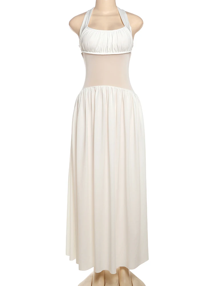 Macheda Ruched Fashion 2 Piece Set Women Haltre Sexy Backless Sleeveless Mini Tops+Mesh Patchwork Waistless Slits Bottoms Suits
Macheda Ruched Fashion 2 Piece Set Women Haltre Sexy Backless Sleeveless Mini Tops+Mesh Patchwork Waistless Slits Bottoms Suits