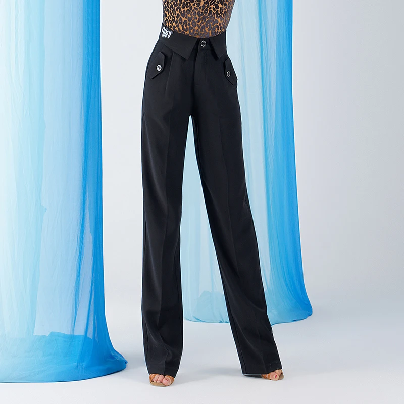 2023 New Ballroom Dance Pants Women Latin Dance Practice Clothes Cha Cha Rumba Tango Salsa Dance Wear Black Trousers DNV18566
2023 New Ballroom Dance Pants Women Latin Dance Practice Clothes Cha Cha Rumba Tango Salsa Dance Wear Black Trousers DNV18566