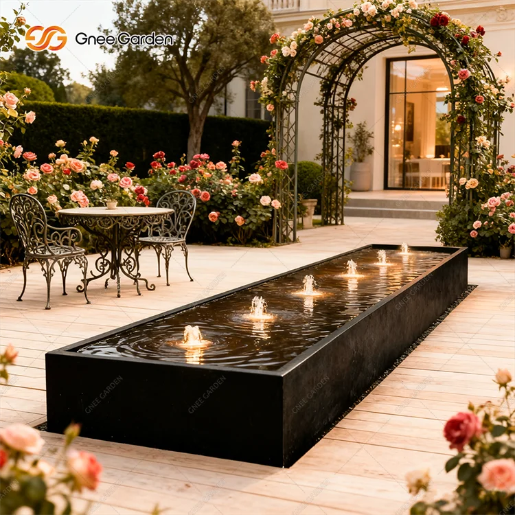Customized Modern Water Feature Outdoor Metal Fountain Home Decoration Outdoor Landscape Garden Decor
Customized Modern Water Feature Outdoor Metal Fountain Home Decoration Outdoor Landscape Garden Decor
