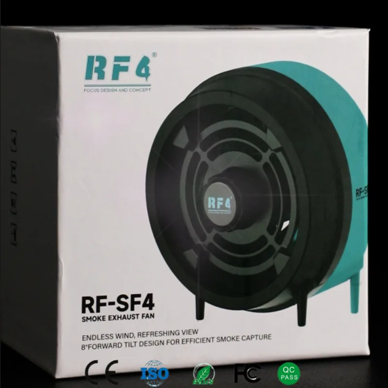 RF‑SF4 Directional Extraction Fan 8° Forward Tilt USB Rechargeable Modern Aesthetic Efficient Smoke Removal for Professional Use
RF‑SF4 Directional Extraction Fan 8° Forward Tilt USB Rechargeable Modern Aesthetic Efficient Smoke Removal for Professional Use