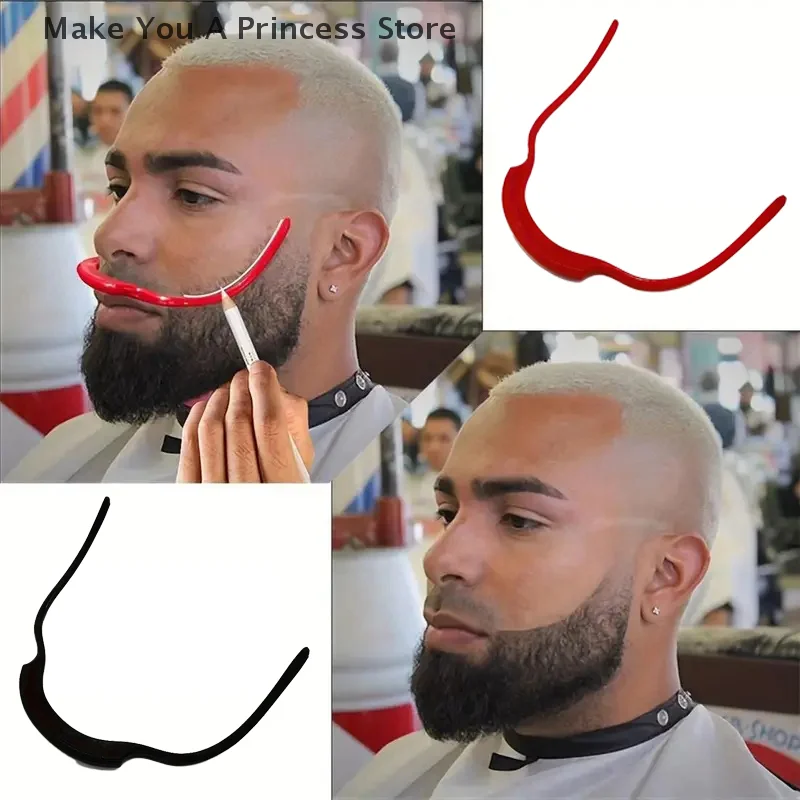 Neckline Shaving Template Beard Shaper Neckline Guide Trimmer For Men's Goatee And Mustache Grooming Hair Trimming Shaving Tool
Neckline Shaving Template Beard Shaper Neckline Guide Trimmer For Men's Goatee And Mustache Grooming Hair Trimming Shaving Tool