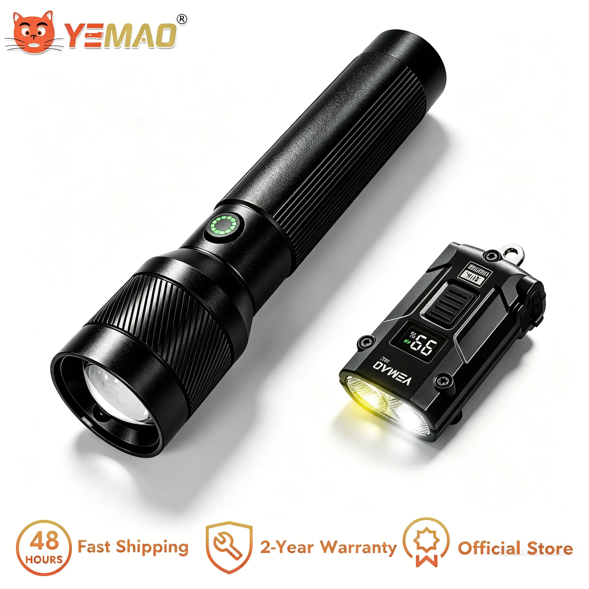 Multi Functional Portable Lighting Flashlight For Outdoor Lighting, High Brightness And Long Endurance Emergency Flashlight
Multi Functional Portable Lighting Flashlight For Outdoor Lighting, High Brightness And Long Endurance Emergency Flashlight