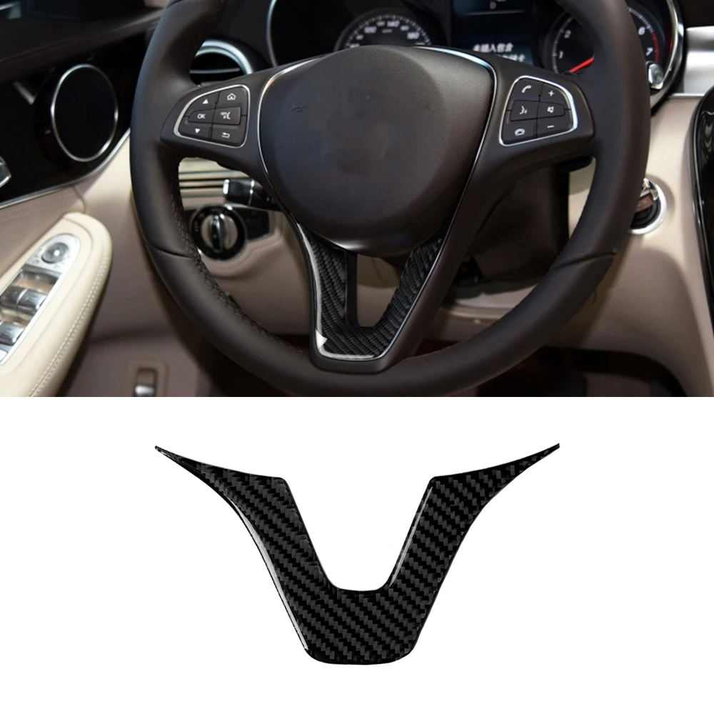 Car Steering Wheel Decoration Trim Cover Decal for Mercedes Benz W204 W205 W211 W203 C E Class GLA GLC Carbon Fiber Accessories
Car Steering Wheel Decoration Trim Cover Decal for Mercedes Benz W204 W205 W211 W203 C E Class GLA GLC Carbon Fiber Accessories